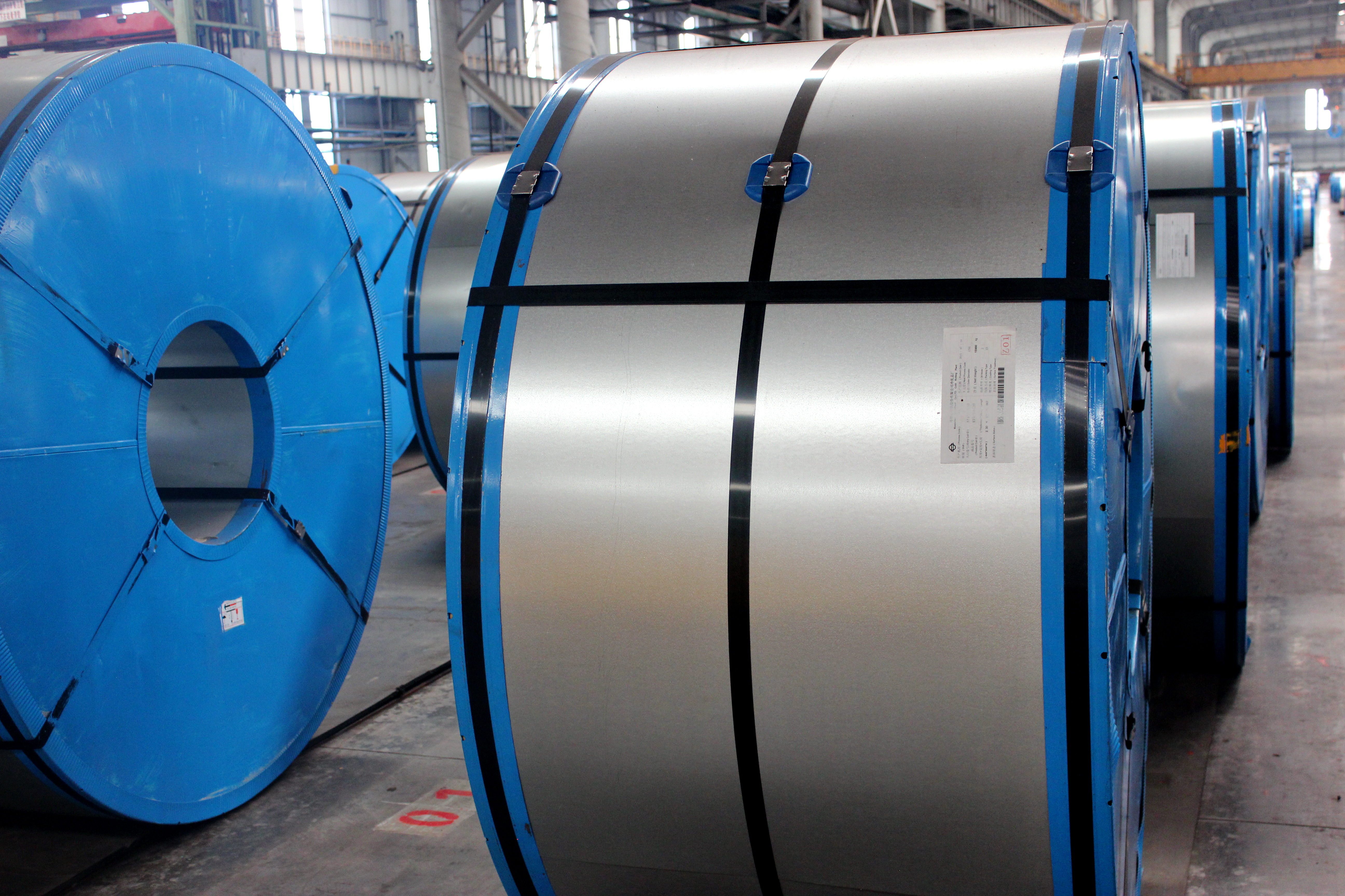 Cold rolled steel coil packing 1
