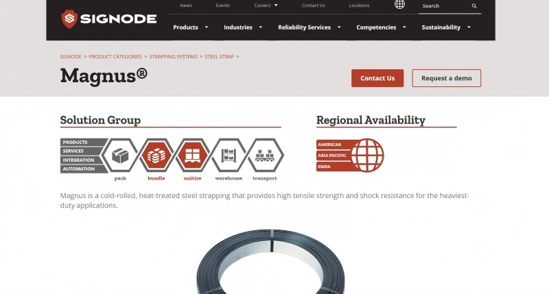 Signode website 1