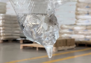 After the winding film puncture test, water does not leak out