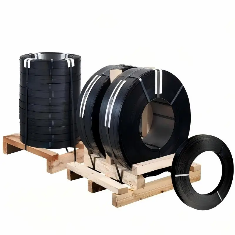 Steel strapping coil types Ribbon wound, oscillated and jumbo steel strapping coil sizes with inner and outer diameters