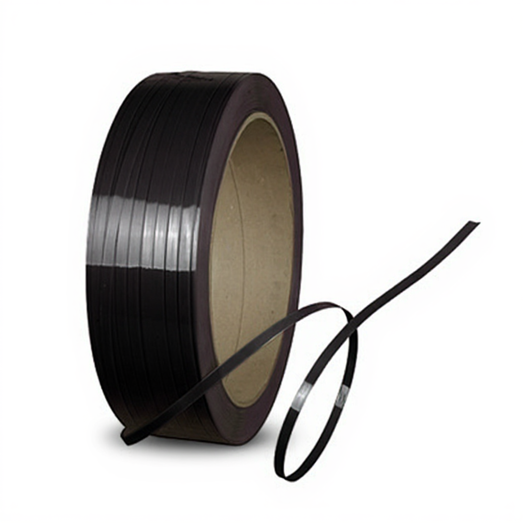 black polyester strap