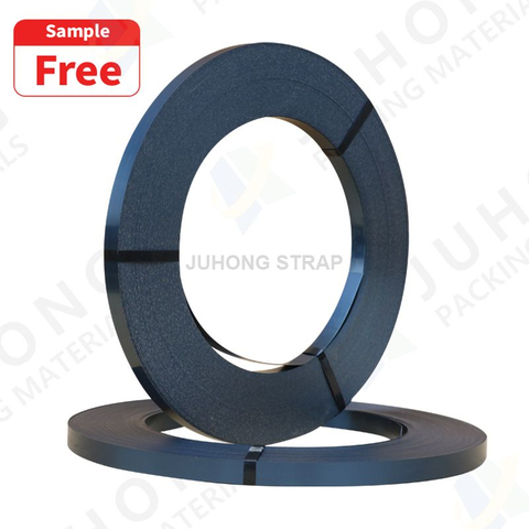 Blue And Waxed Steel Strapping