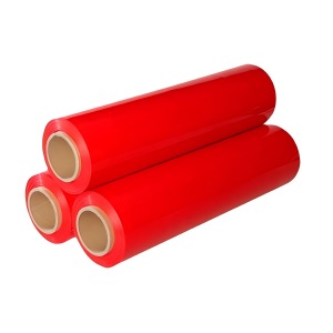red stretch film