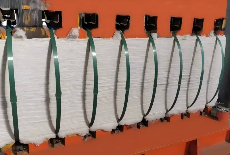 The application of pet straps in Cotton