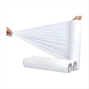 white stretch film