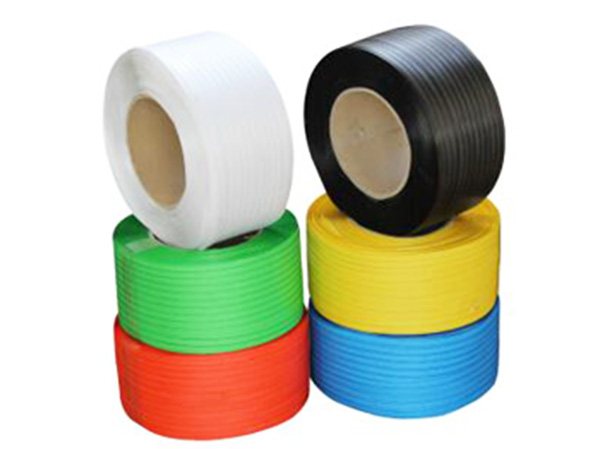 Polypropylene PP Strapping Rolls Fita PP Black and White Juhong Factory for Carton Sealing and Light Pallets
