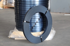 Juhong High Tensile Blue Steel Strapping coils in warehouse stock for heavy load securing