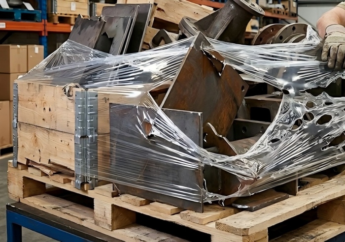 Sharp pallet corners or load edges can puncture and tear stretch film