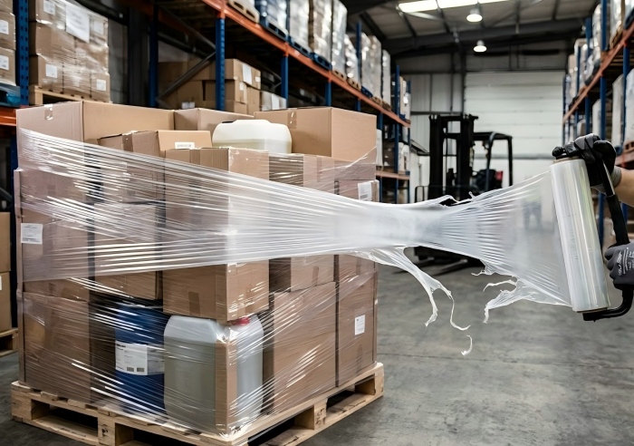 Stretch film keeps breaking when the pre-stretch setting is too high