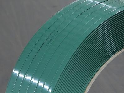 Smooth Polyester Strapping with AAR 124 Printing for Rail Car Securement and Steel Alternative